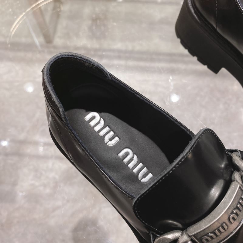 Miu Miu Leather Shoes